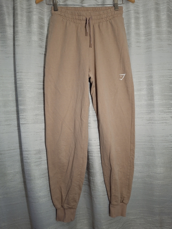 Gymshark Pants - Gymshark Women's Tan Jogger Sweatpants XS
